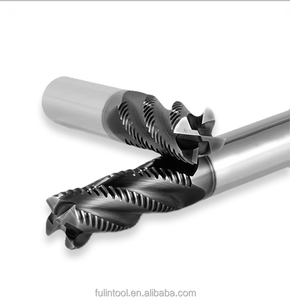 Customizable ODM/OEM High Hardness HRC60 Carbide <strong>Rough</strong> End Mill D6*50MM Bronze Color <strong>CNC</strong> Processing Milling Cutter Hard Steel - Product Image 6