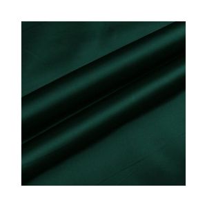 Tessuto in Raso Elasticizzato Nero Howmay 19m/m 43\" 114cm 95% Seta 5% Spandex per Abiti Pigiami Matrimoni Tende Ragazze - Product Image 1
