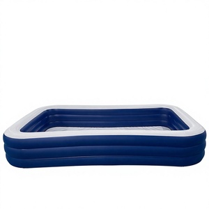 Piscina Inflable de PVC Personalizada con Bomba Eléctrica Integrada - Product Image 2