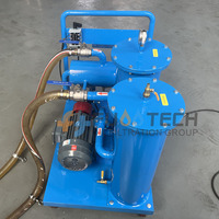 Máquina de filtración de aceite de motor FUOOTECH a precio de fábrica, máquina de purificación de aceite hidráulico de residuos de 1920LPH
