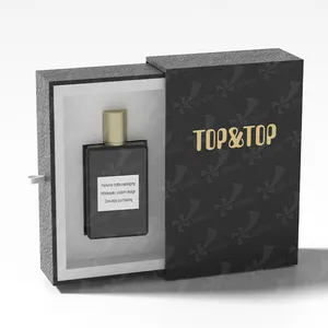 ボテラパラ香水工場供給高級カスタムロゴデザイン人気クリンプシンプル空ガラス香水瓶ボックス付き