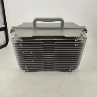 A-035 extérieur grand boîtier de châssis d'armoire électrique boîtier d'amplificateur en aluminium