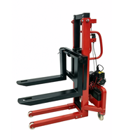 Chariot élévateur électrique portable sans fil télécommandé de type marche arrière, autoportant, 1,2 m, 1,6 m, 300 kg, pour la mise en place d'expositions et d'événements