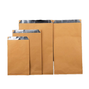 Paquete Fantasía: Bolsa Térmica Biodegradable de Papel Kraft y Lámina de Aluminio con Cierre Magnético y Cinta para Pollo Frito y BBQ - Product Image 1