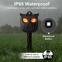 Lumière LED solaire imperméable pour dissuader les animaux, pour cerfs, coyotes, renards, ratons laveurs, marmottes, jardin, cour