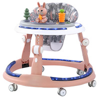 Trotteur pour bébé 3 en 1 pas cher qualité supérieure apprentissage marcheur pour bébé fille marcheur assis-debout enfants avec roues et siège