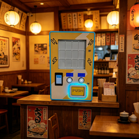 Distributeur automatique de cartes avec lecteur double piste pour paiement par code QR et fente de distribution de cartes, pour cartes à collectionner Yu-Gi-Oh et cartes Pokémon