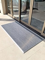 Tapete Antideslizante Lavable de Aluminio para Piso, Moderno, de 0.4-0.6 Pulgadas Alfombra Gruesa Impermeable para Mascotas, Fácil de Limpiar, para Entradas Comerciales (Hoteles)