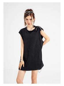 TI104 Débardeur unisexe d'été en maille 230 GSM 100% coton, grande taille, style urbain, coupe oversize, pour homme, écologique, respirant, long - Product Image 4