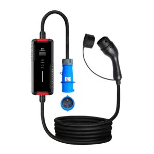 Estación de carga rápida portátil para coche, 7kw ev de cargador inteligente, 110-240v, CA, tipo 1 - Product Image 6