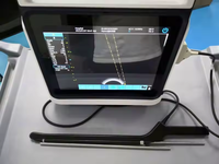 Système d'échographie portable BMV/DP pour inspection vétérinaire, prélèvement d'œufs (OPU), Doppler couleur, écran tactile, acier inoxydable, pour bovins et chevaux