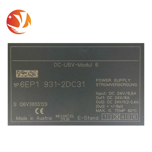โมดูลจ่ายไฟสำรอง SIEMENS 6EP1 931-2DC31 ของแท้ใหม่เอี่ยม ตัวควบคุม PLC แบบตั้งโปรแกรมได้ 16 I/O I/O Link - Product Image 4