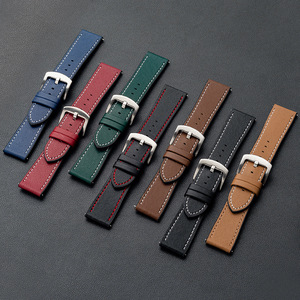 Convient pour <span class=keywords><strong>Apple</strong></span> Watch Strap Bracelet en cuir de silicone <span class=keywords><strong>Watch8</strong></span>/7 pour Huawei/Samsung 22mm Bracelet de montre en silicone de remplacement - Product Image 3