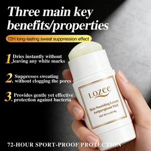 Desodorante Antitranspirante en Barra Lozee Unisex, Natural, Anti Transpiración, Lujoso, de Larga Duración, Frescura Corporal - Product Image 2