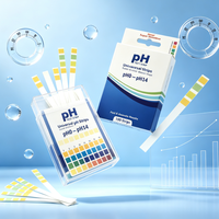 Bandelettes de test de pH universelles, papier de test de pH 0-14