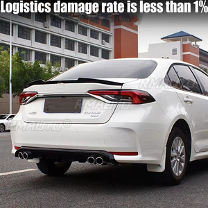 Aileron arrière pour Toyota Corolla 2019 2020 2021, matériau ABS de haute qualité, garniture d'aile arrière, couvre-coffre arrière - Product Image 2