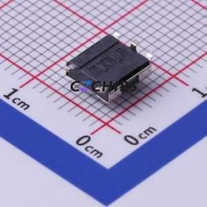 DTSGZML-62K-V-T/R Tactile Switch SMD,6.2x6.2mm Switch Single Pole Single Throw Round Button Vertical Mount 12mm - Product Image 2