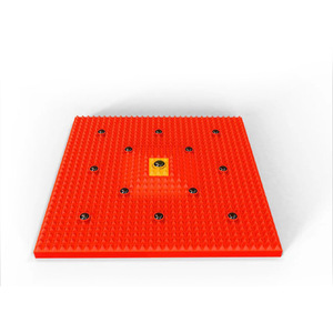 Colorido PVC más suave pie acupresión Mat plantillas magnéticas Shiatsua reflexología almohadillas mejor masaje de pies - Product Image 4