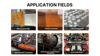 Machine de nettoyage au laser pulsé portable 300W pour l'élimination de la rouille et de la peinture automobile, le nettoyage des pièces de frein, des moules de moteur et des surfaces
