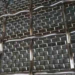 Filtres industriels en maille tissée en acier inoxydable de qualité alimentaire à mailles carrées ondulées pour le découpage et le tamisage, maille personnalisée - Product Image 4