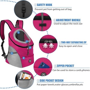 <span class=keywords><strong>Mochila</strong></span> portátil con cierre de cremallera <span class=keywords><strong>para</strong></span> mascotas, <span class=keywords><strong>mochila</strong></span> moderna <span class=keywords><strong>para</strong></span> transporte de <span class=keywords><strong>perros</strong></span>, gran capacidad <span class=keywords><strong>para</strong></span> <span class=keywords><strong>perros</strong></span> <span class=keywords><strong>pequeños</strong></span>, gatos, transpirable, de viaje - Product Image 4