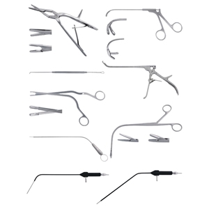 E.n.<span class=keywords><strong>t</strong></span> dụng cụ dụng cụ phẫu thuậ<span class=keywords><strong>t</strong></span> cắn lưng bằng tay bằng thép không gỉ Bộ dụng cụ phẫu thuậ<span class=keywords><strong>t</strong></span> cơ sở - Product Image 6