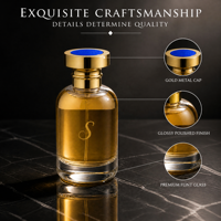 Flacon de parfum pour femme 50 ml – Fabrication, emballage, vaporisateur, diffuseur en verre, mini-bouteilles de parfum à bille avec boîte