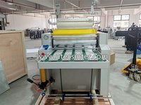 YDFM920C Machine à plastifier semi-automatique de papier froid et chaud à chaleur d'huile hydraulique à haute pression avec couteau de coupe