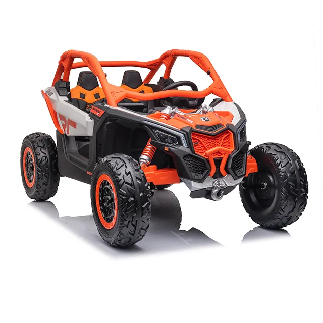 Miglior prezzo 24v elettrico per bambini auto con licenza può-Am Marverick UTV 2 posti bambini batteria giro su auto per bambini per i bambini di guidare