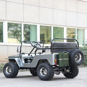 Mini Vehículo Utilitario Eléctrico 4x4, Nuevo Diseño, UTV de Carga con Marco de Aluminio, Carrito de Golf Elevado - Product Image 4