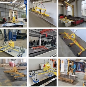 Industriële plaatmetaal vacuümgrijper CE-gecertificeerd 1 ton draagvermogen 360° rotatie voor het hanteren van stalen platen - Product Image 2