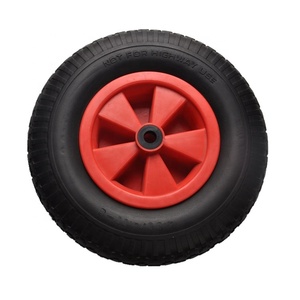 Neumático Antipinchazos 3.50-8 4.00-8, Ruedas de Espuma de PU para <span class=keywords><strong>Carretilla</strong></span> con <span class=keywords><strong>Eje</strong></span> - Product Image 4