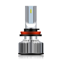 Aurora — ampoules de phares de moto LED, 1 + 1 Design, F2 9005, 15000LM, lumière pour automobile, nouvel arrivage, 6500K, 58W
