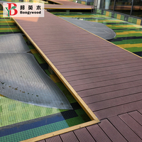 Prix d'usine Bois Plastique Composite Extérieur WPC Composite Decking Extérieur Bois Composite
