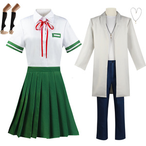Conjunto de Disfraz de Cosplay de Suzume Toki, Iwato Suzume, Munakata Sota, Traje de Anime para Juego de Roles, Poliéster, Primavera 2023 - Product Image 1