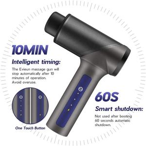Pistola de masaje muscular profundo, alta calidad, vibración, inalámbrica, para masaje corporal - Product Image 5