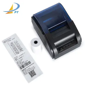 Mini stampante termica per lettere di vettura bluetooth da 2 pollici stampante termica per ricevute più piccola