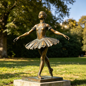 Estatua <span class=keywords><strong>de</strong></span> <span class=keywords><strong>Bailarina</strong></span> <span class=keywords><strong>de</strong></span> Ballet <span class=keywords><strong>de</strong></span> Bronce Hecha a Medida, Escultura <span class=keywords><strong>de</strong></span> <span class=keywords><strong>Bailarina</strong></span> Elegante para Decoración <span class=keywords><strong>de</strong></span> Jardín, Patio y Espacios Públicos - Product Image 2