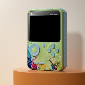 Consola de Juegos Portátil G5, Pantalla HD de 3.0 Pulgadas, 500 Juegos Retro, Batería de 1000 mAh, Salida AV para TV, 2 Jugadores, Ultradelgada - Product Image 3