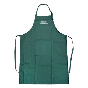 Tablier de cuisine imperméable en polyester, longueur intégrale, avec sangle de cou réglable et poche avant spacieuse - Product Image 4