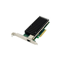 Carte réseau Ethernet PCI Express 8X de haute qualité, filaire interne, X540, 10 Gbps, RJ45, 4 LED, stock d'usine, vente en gros