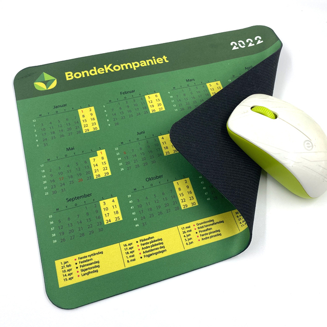 New Arrival Custom Printed Microfiber Mouse Pad Screen Cleaning Cloth In-Stock Fabric Mousepad