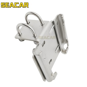 Seacar Stainless Steel Boat Anchor Bracket Mounting Rack Marine Hardware for <b>Yacht</b> - Product Image 1