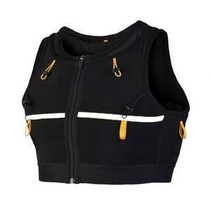 Chaleco reflectante para <span class=keywords><strong>hombre</strong></span>, bolsa <span class=keywords><strong>de</strong></span> pecho, soporte para teléfono, ligero, para correr o montar en bicicleta - Product Image 2