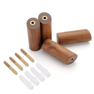 Crochets muraux en <span class=keywords><strong>bois</strong></span> Vintage, accessoires lourds simples pour <span class=keywords><strong>manteau</strong></span> en <span class=keywords><strong>bois</strong></span> - Product Image 1