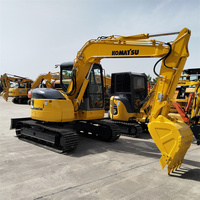 Excavatrice Komatsu PC78US robuste, carrosserie renforcée, faible taux de défaillance, longue durée de vie