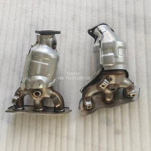 Konverter Katalitik Aliran Tinggi Stainless Steel S409 untuk Mitsubishi Outlander XL 2006 - 2013 <span class=keywords><strong>3</strong></span>.0 6B31 Kiri dan Kanan - Product Image 5