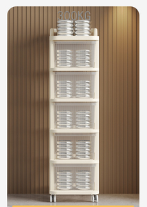 Casiers empilables avec roues à collation et armoires à jouets pour enfants organisent les étagères pour enfants - Product Image 2