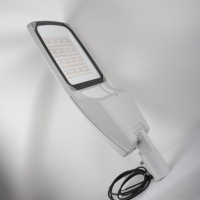 Luminaire LED pour éclairage routier, luminaire commercial pour rue, capteur de mouvement photocellule, contrôle intelligent, 50W 100W 150W 200W 300W, unité CCT