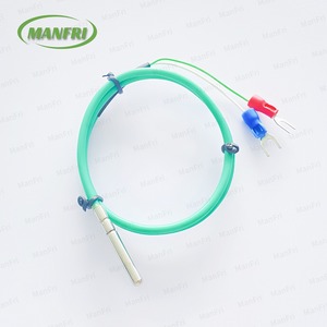 مقاوم للماء PT1000 جهاز استشعار درجة الحرارة rmistor PT100 مع SUS304 مجس 30 50 td 1m كابل صناعي - Product Image 6